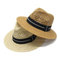 Natural Straw Fedora hat with stingy brim popular classic fedora hat for Unisex Spring Summer Autumn