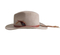 2022 Fashion Designer Unisex Two Tone Floppy Flat Wide Brim Wool Felt Cowboy Fedora Hats for Men and Women