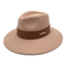 Fedora Hats Women Wholesale 2022 Fall Winter Panama Straw Fedora 2 Two Tone Men Women Wool Felt Wide Brim Hats Fedora