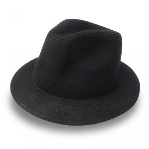 Fashion hat black