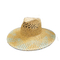 2022 Wholesale New Hollow Panama Straw Hats Summer Wide Brim Paper Straw Hat Beach Straw Hat