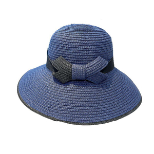 Cheap Wide Brim Foldable Sunshade Hats Women Vacation Beach Straw Hats Leisure Floppy Paper Hats for Unisex