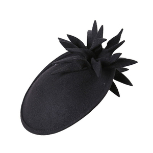 Hot sale Vintage Womens Dress Fascinator Wool Pillbox Hat Formal Church Wedding Tilt Hat