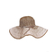Lady Beach Sun straw UV UPF50 travel Straw Hats Wholesale Summer Foldable Paper woven Straw Hat Floppy Wide Brim Sun Hat