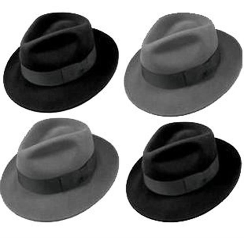 Hot Selling Luxury OEM Wide Brim Fedora Hats Men 100% Australian Wool Handmade Customized Wool Felt Unisex Fedora Hats