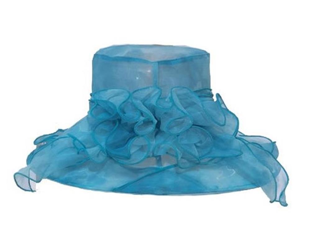 Fascinators Cheap In Formal Wholesale Wedding Ladies Leather Bridal Satin Church Church Women And Flat Top Organza Hats Lady